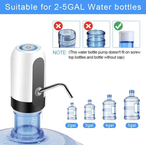 Small Portable USB Rechargeable Water Dispenser Pump | 1200mAh image 2