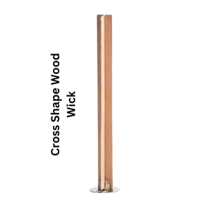 Premium Wood Wicks for Candle Making Crackling Wooden Wicks image 4