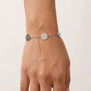Arabic Symbol Charm Bracelet – 18K Gold Plated Chain for Women image 2
