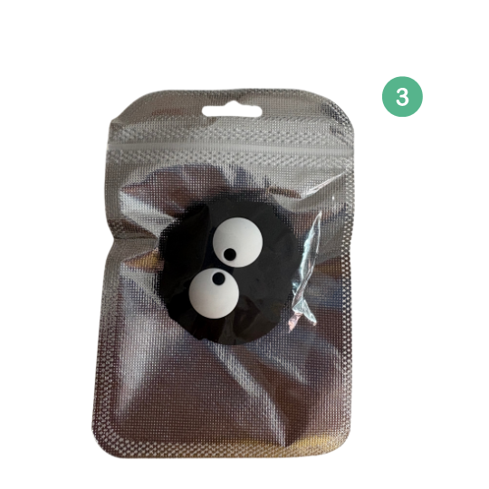 Cute Animal-Themed Phone Grips – Phone Popsocket Cartoon Style - Design 3 image