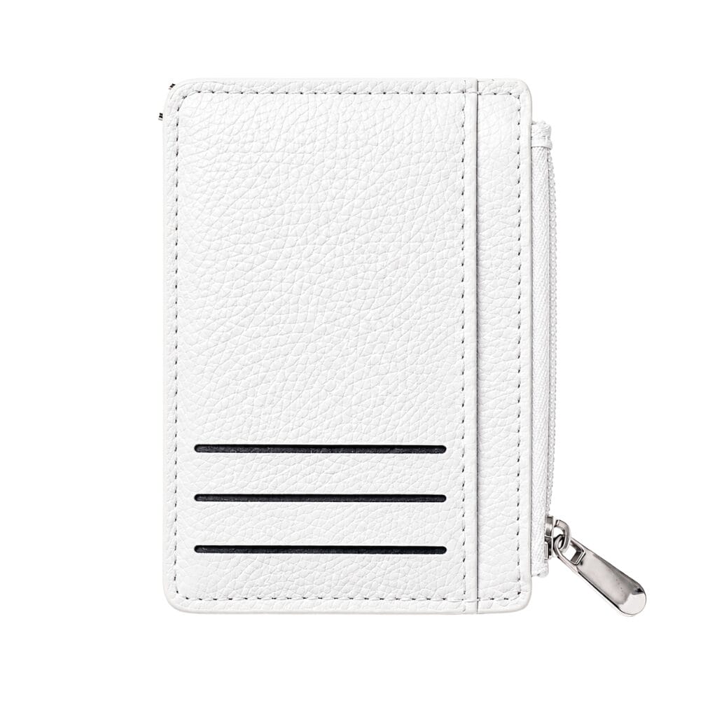 Slim Card Holder Wallet with Zipper Coin Pocket – Compact RFID Style Card Wallet for Women image 4