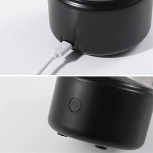 Flame Aroma Diffuser with Candlelight Glow &amp; Timer | 50ml Essential Oil Free image 5