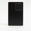 Premium Metal NFC Enabled Blank Business Card – Laser Engraving Ready (NFC &amp; Non-NFC Variants) image 0