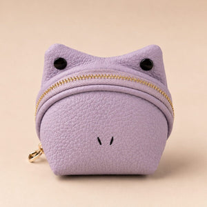 Cute Frog Coin Purse Keychain for Women &amp; Kids | Mini Zip Wallet image 3