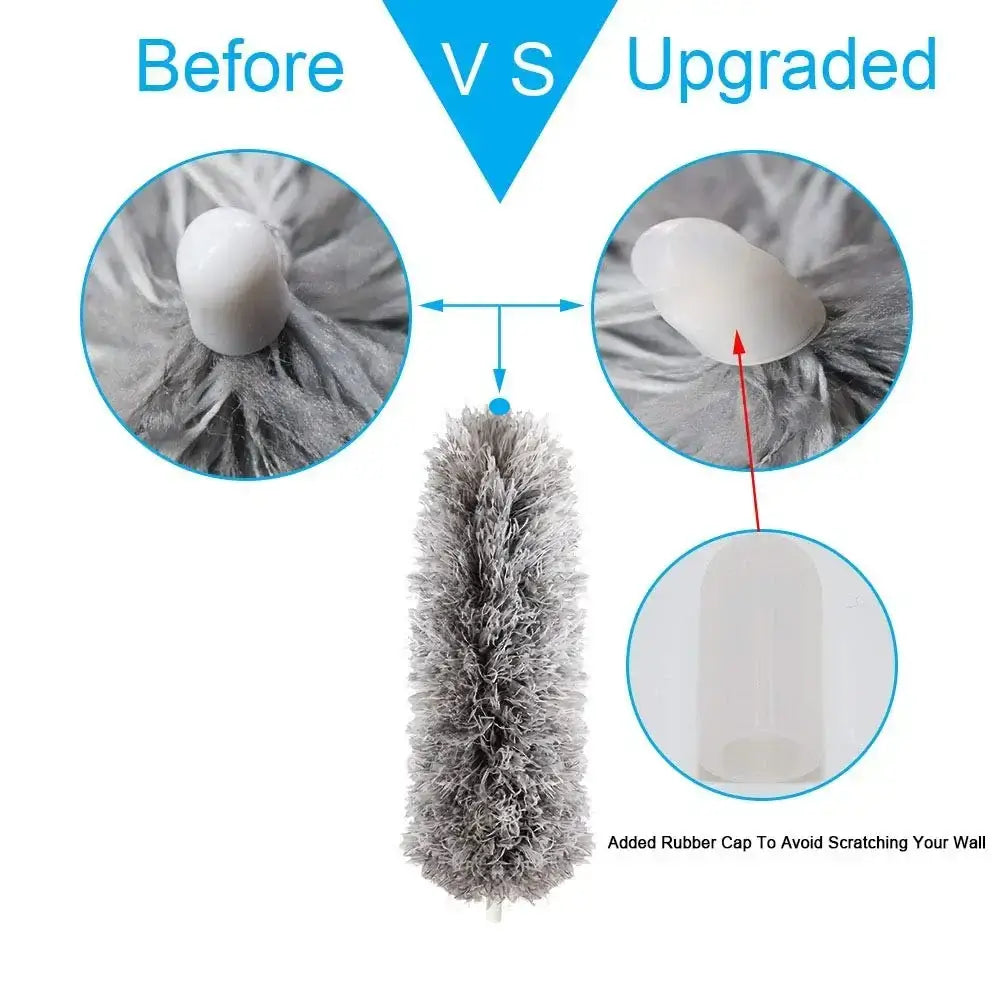 100-Inch Microfiber Fan Cleaner Duster with Bendable Head image 1