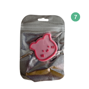 Cute Animal-Themed Phone Grips – Phone Popsocket Cartoon Style - Design 7 image