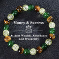 Natural Stone Beaded Bracelet Unisex Stylish Gemstone Jewelry image 0