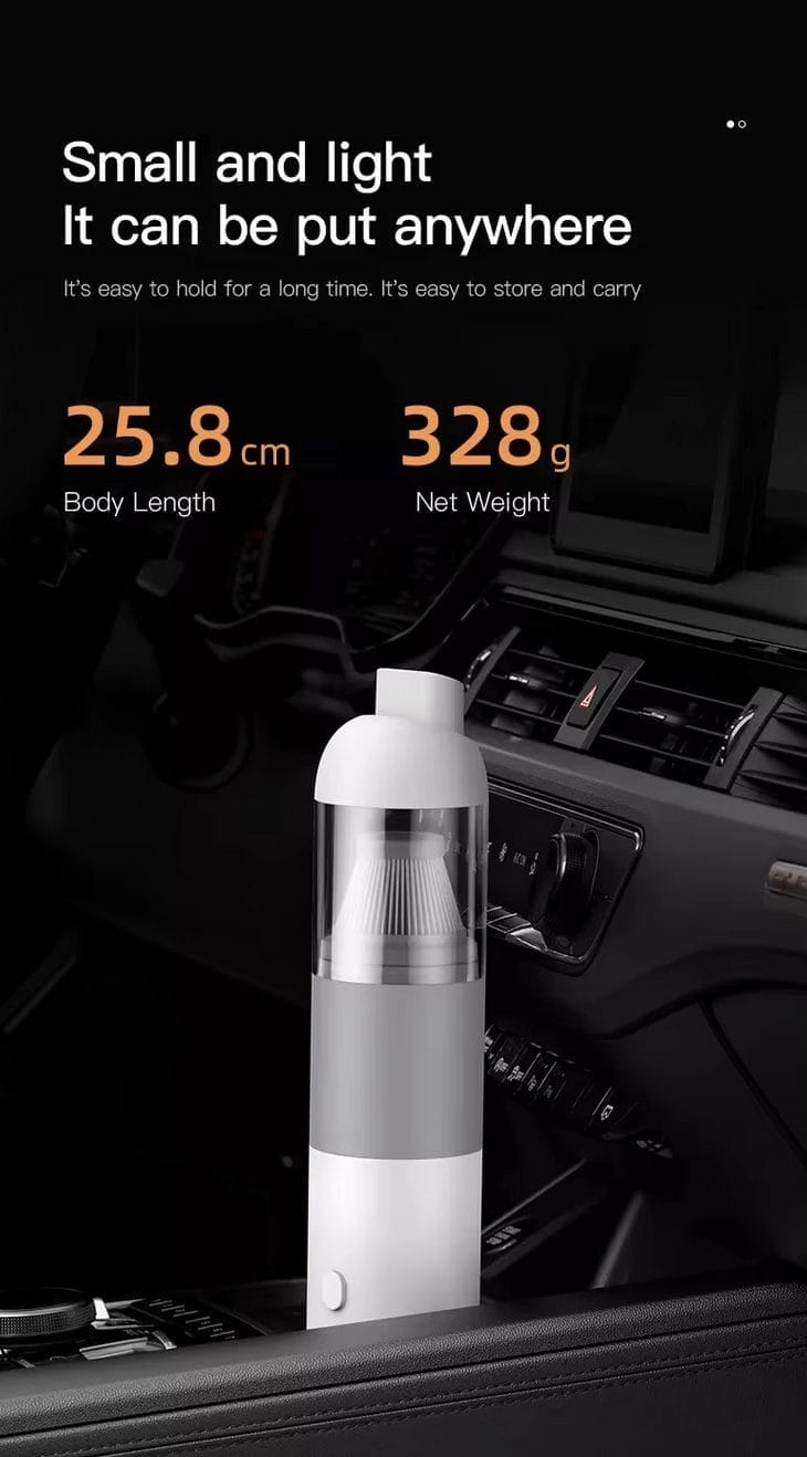 Portable 4000Pa Car Vacuum Cleaner with HEPA Filter image 6